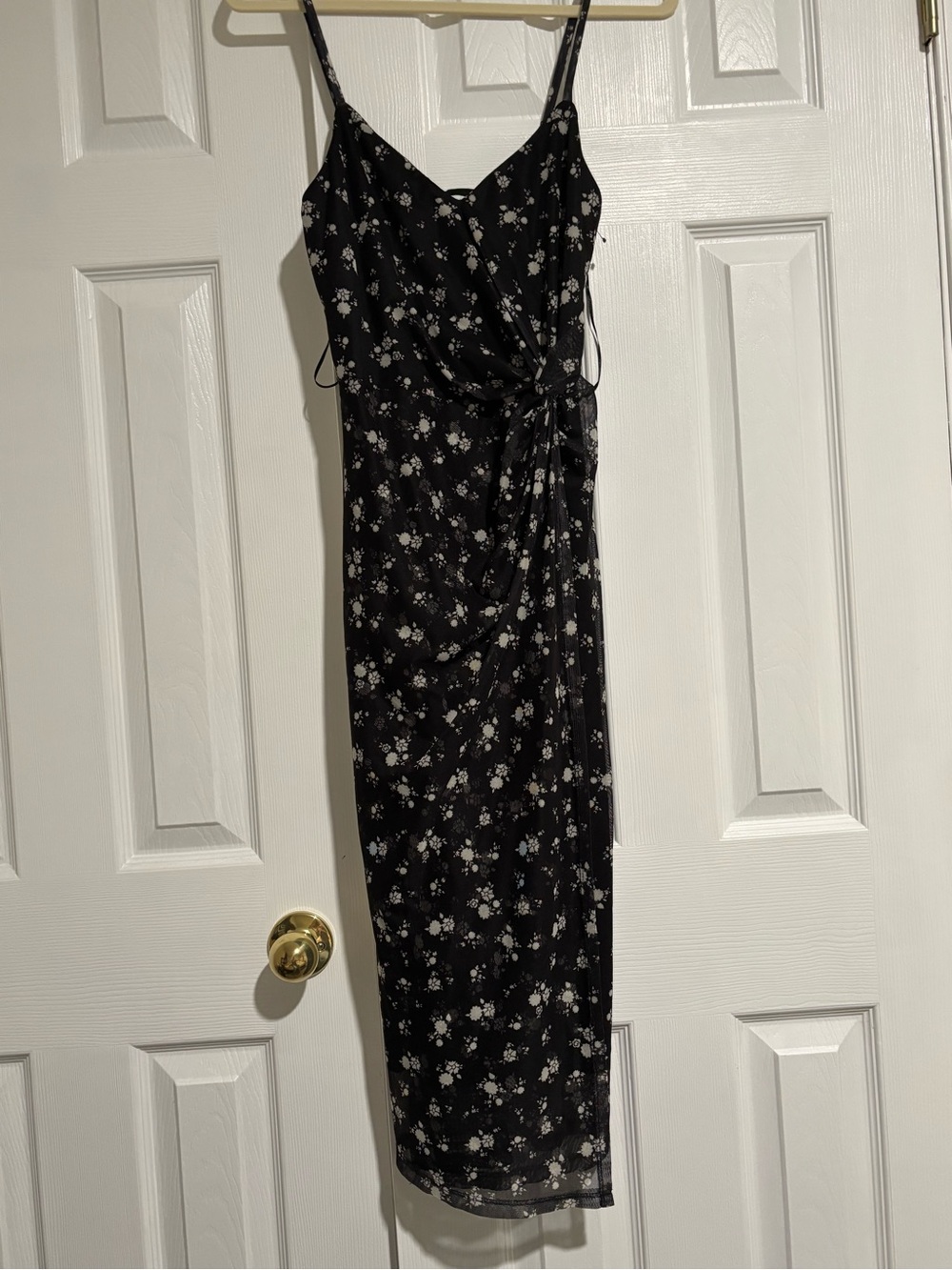 Socialite Black Floral Dress